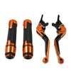 Kawasaki ZX10R Folding Extendable Brake Clutch Levers Grips Set (2004-2023)