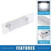 Porsche Boxster 986 6500K White LED License Plate Light (1999-2004)
