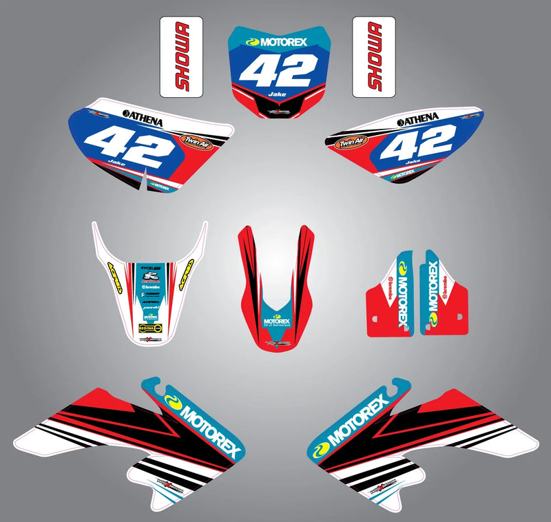 Honda CRF 50 (2013-2015) Stickers Custom Graphic Kit - Strike Style