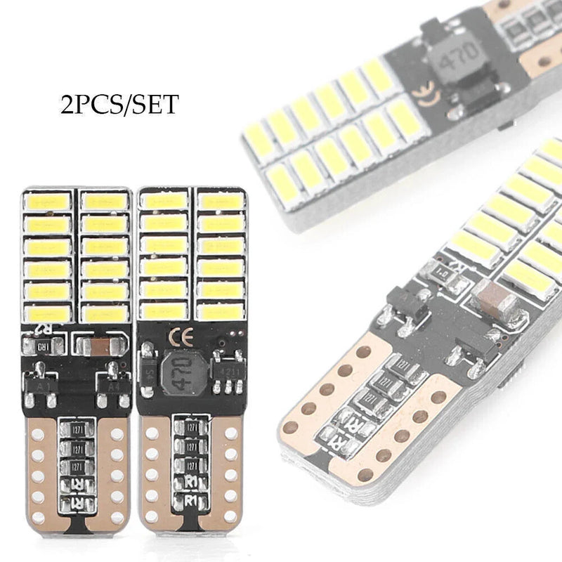 LED Light Canbus Error Free White Side Marker Lamp T10 W5W