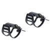 Harley Chopper Black Fork Ear Clamp Turn Signal Light Mount Bracket