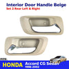 Interior Inside Door Handle Cream RL+RR Fits Honda Accord CG 4D SED 1998-02 D06