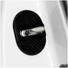 Carbon Fiber Style Car Lock Cover Trim Protector