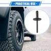 BMW X1 (2013-2023) Durable Plastic Black 15 Pcs Fender Liner Rivets