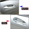 Benz GLK, GL, ML, C Class Carbon Fiber Black Door Handle Covers (2010-2015)