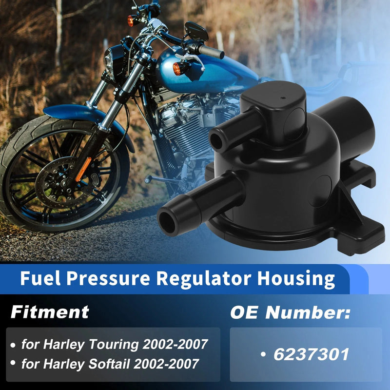 Harley Touring Fuel Pressure Regulator Housing (2002–2007)