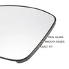 Peugeot 208, 308 Left Side White Heated Mirror Glass (2012-2023)