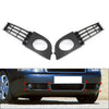 Audi A6 C5 Front Bumper Fog Light Grille Covers (2002-2005)