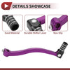 Kayo T6 Purple Black Head Folding Gear Shifter Lever