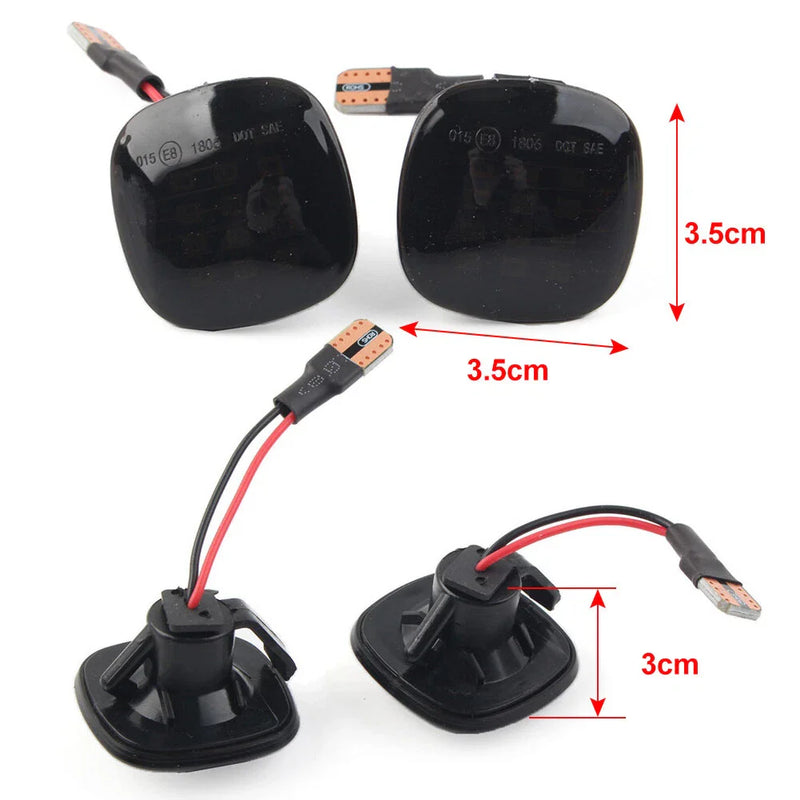 Audi A3, Skoda LED Turn Signal Side Marker Light (2013-2020)