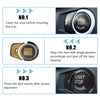 BMW 2 3 4 5 6 7 X1 X3 X4 X5 Start Stop Button Cover Sticker (2014-2023)