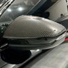 Audi A3 S3 RS3 22-24 w / o Lane Assist 100%Carbon Fiber Add-on Side Mirror Cap
