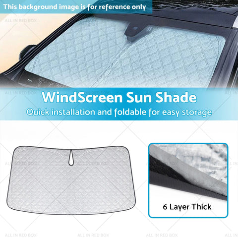 Volkswagen Amarok (2022-2025) UV Protection 6 Layer WindScreen Sun Shade