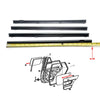 Toyota Starlet 5DR KP60 KP61 KP62 1978-1984 Rear Door Glass Weatherstrip Set