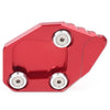 Honda CBR600RR CNC Side Kickstand Extension Pad Red (2007-2015)