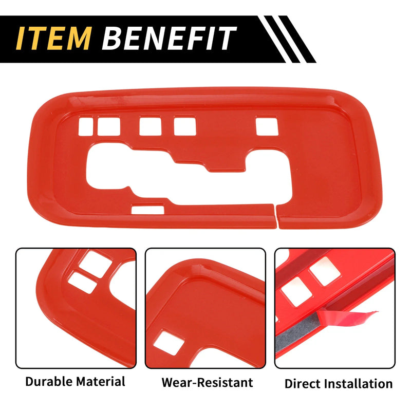 Jeep Wrangler JK JKU Center Console Gear Shift Frame Trim (2007-2018)