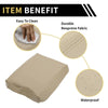 Ford F-150 Center Console Lid Armrest Cover (Beige)