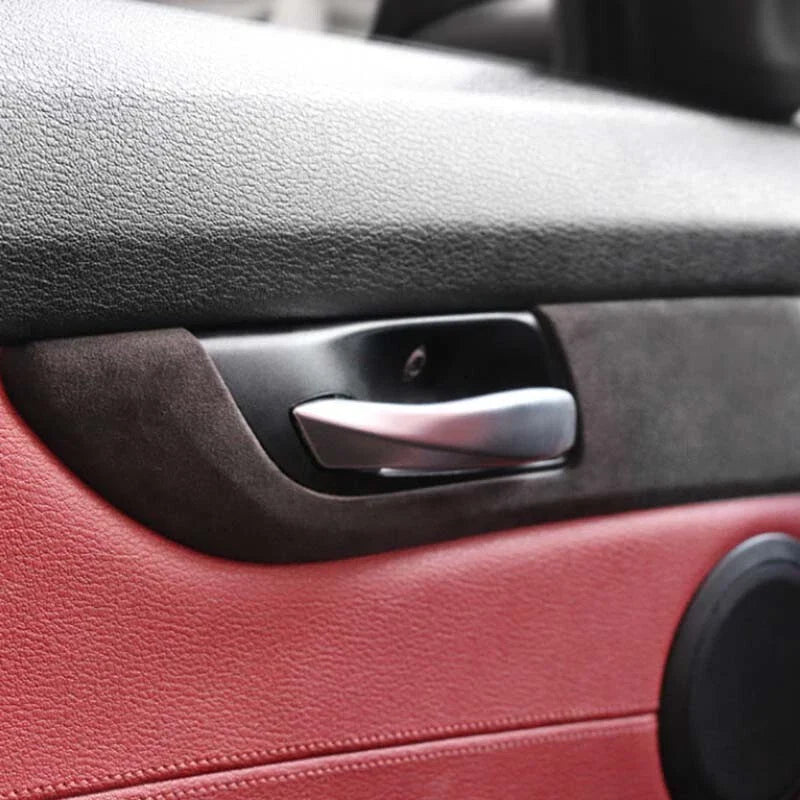 BMW Z4 2009-2015 Alcantara Leather Interior Door Panel Caover Trim Fit