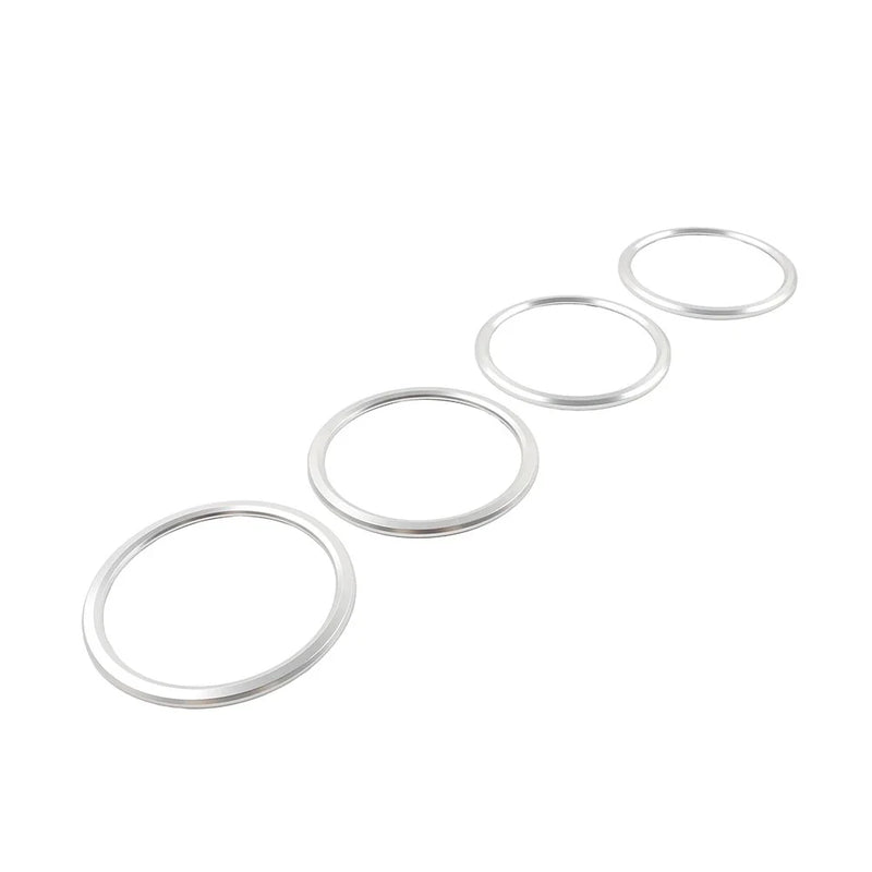 Chevrolet Camaro Silver Air Vent Outlet Ring Cover Trim (2017-2022)