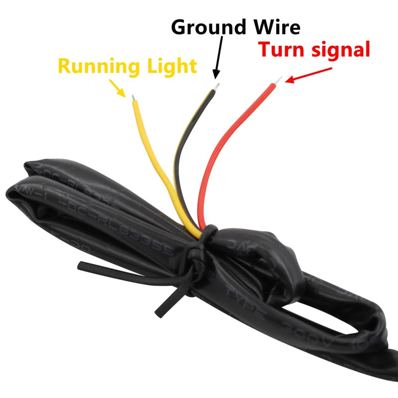 Harley Sportster, Touring, Dyna, Softail LED Rear Mini Turn Signal (2000-2023)