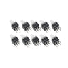 Various Models 10 x 5.8x5.8x10mm Tactile Self Lock 6 Pin Push Button Switch