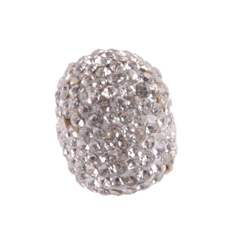 Universal Cars Sparkling Silver Valve Stem Caps