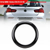 BMW F20 F21 1 Series Gloss Black Rear Badge Boot Ring Surround (2012-2019)