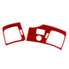 Cadillac CTS Carbon Fiber Red Interior Side Air Vent Cover Trim (2008-2013)