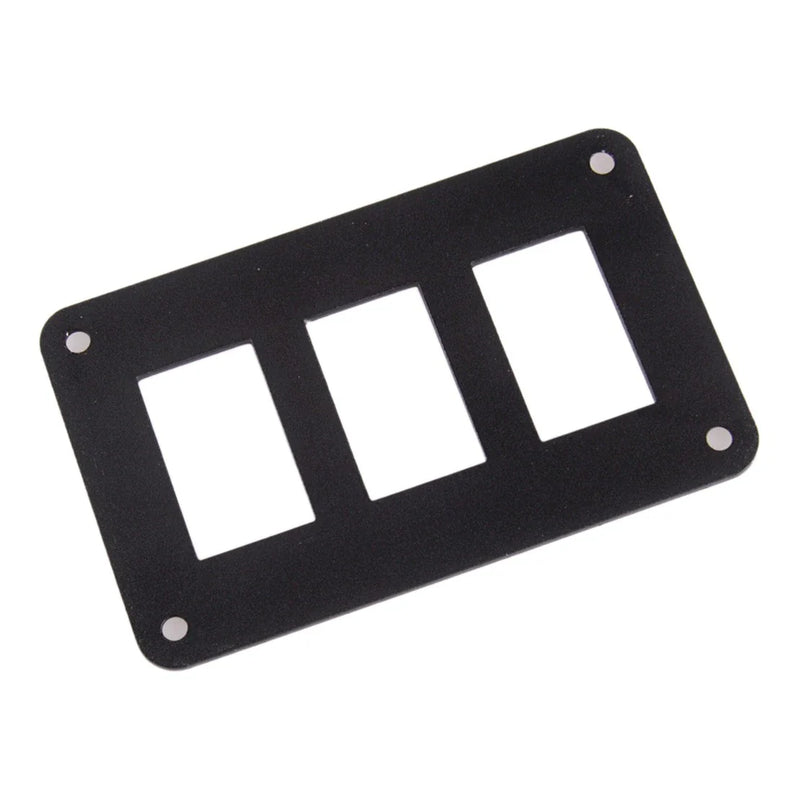 Universal Applications 3 Gang Rocker Switch Control Panel