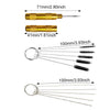 Small Engine Carburetor Spray Cleaning Brush Tool 4 x