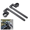 Motorcycle Cafe Racer 7/8" Black Clip-On Handlebar (Universal)
