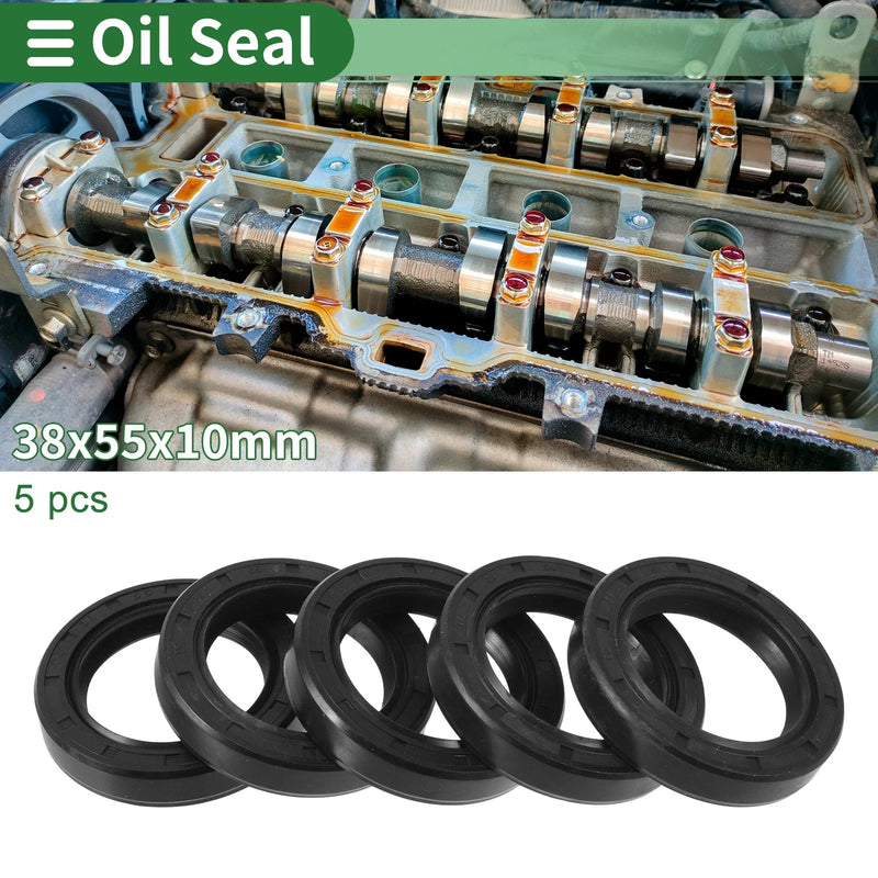 Make Model Oil Seal 38x55x10mm Seal Ring Rotary Shaft Seal NBR Rubber