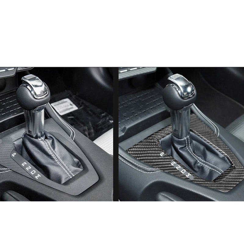 Ford Mustang (2024-2025) 1 x Dry Carbon Fiber Gear Shift Panel Cover