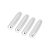 BMW 3 Series E90 4 x Bolt-On Door Lock Pins Silver Tone (2005-2013)
