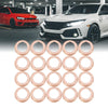 Nissan 20 x M11 Copper Tone Oil Drain Plug Gaskets (11026-JA00A)
