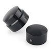 Harley XG 2015-Later, XL & Dyna 2008-Later Black Rear Axle Nut Cover Caps