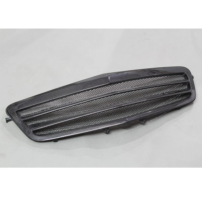 Benz W212 E350 E550 E63 AMG 2010-2013 REAL Carbon Fiber Front Bumper Grille