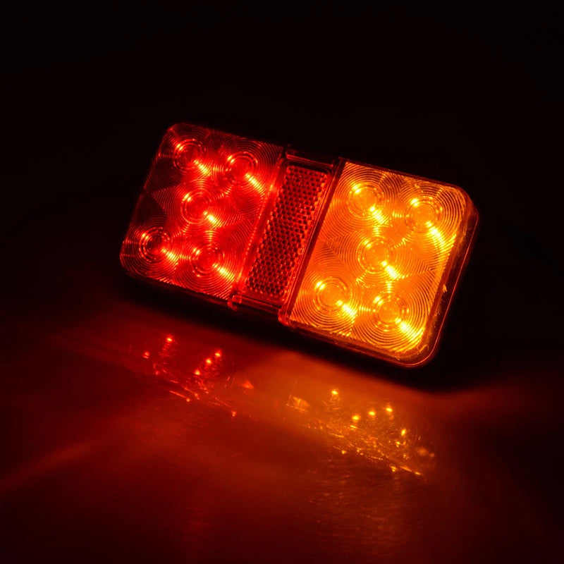 RV Camper Trailer Truck Van Waterproof LED Side Turn Signal Tail Light
