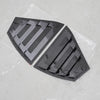 Nissan Sentra Carbon Style Rear Vent Window Scoop Louver Cover Trim (2020-2024)