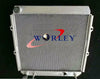 Toyota Land Cruiser LJ70 / 71 / 73 / 77 / 78 2LTE 2.4TD Aluminum Radiator (1990-93)