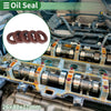 Oil Seal 26x42x10mm FKM Rubber Seal Ring Rotary Shaft 5 Pcs