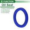 Make Model Oil Seal / 45x58x6mm / Seal Ring Rotary Shaft TPU Blue 5pcs