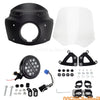 HD Low Rider S FXLRS 15" Clear Windshield + LED Headlight (2021-2023)