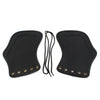 Harley Sportster Black Leather Heat Saddle Shield Deflector