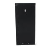 Harley Black Leather Gas Tank Panel Bib (No Design, Smooth)