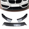 BMW 2 Series F22 220i 225i 228i 3 x Front Bumper Spoiler Lip (2014-2019)