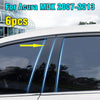 Acura MDX 6PCS Glossy Black Window Pillar Posts Door Trim Cover (2007–2013)