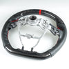 Toyota Camry Corolla RAV4 Carbon Fiber Flat Steering Wheel (2012-2023)