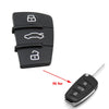 Audi A6 A4 A2 A8 TT Q7 Replacement Remote key Fob Rubber Pad Fit