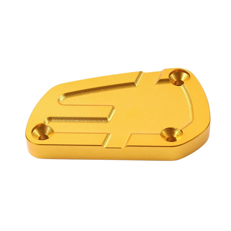 V85TT Gold Front Brake Cylinder Fluid Reservoir Cover Cap (2018-2025)